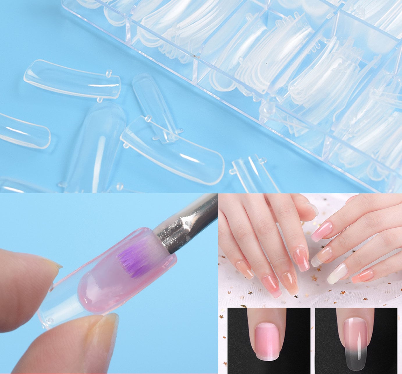 15ml Press on Nail Tips UV Glue – MakyNailSupply