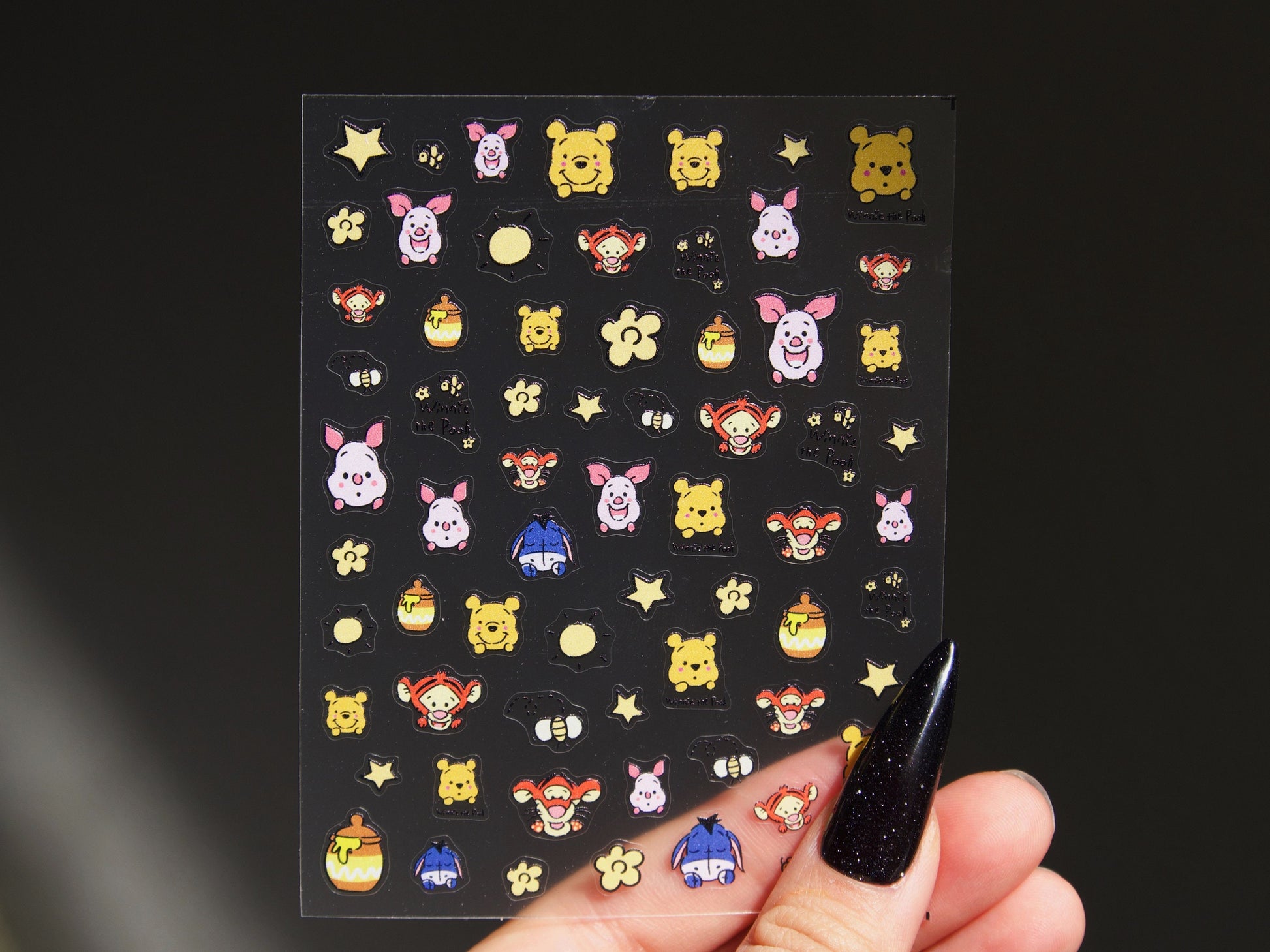 Winnie-the-Pooh Nail Sticker/Disney Theme nail Decals