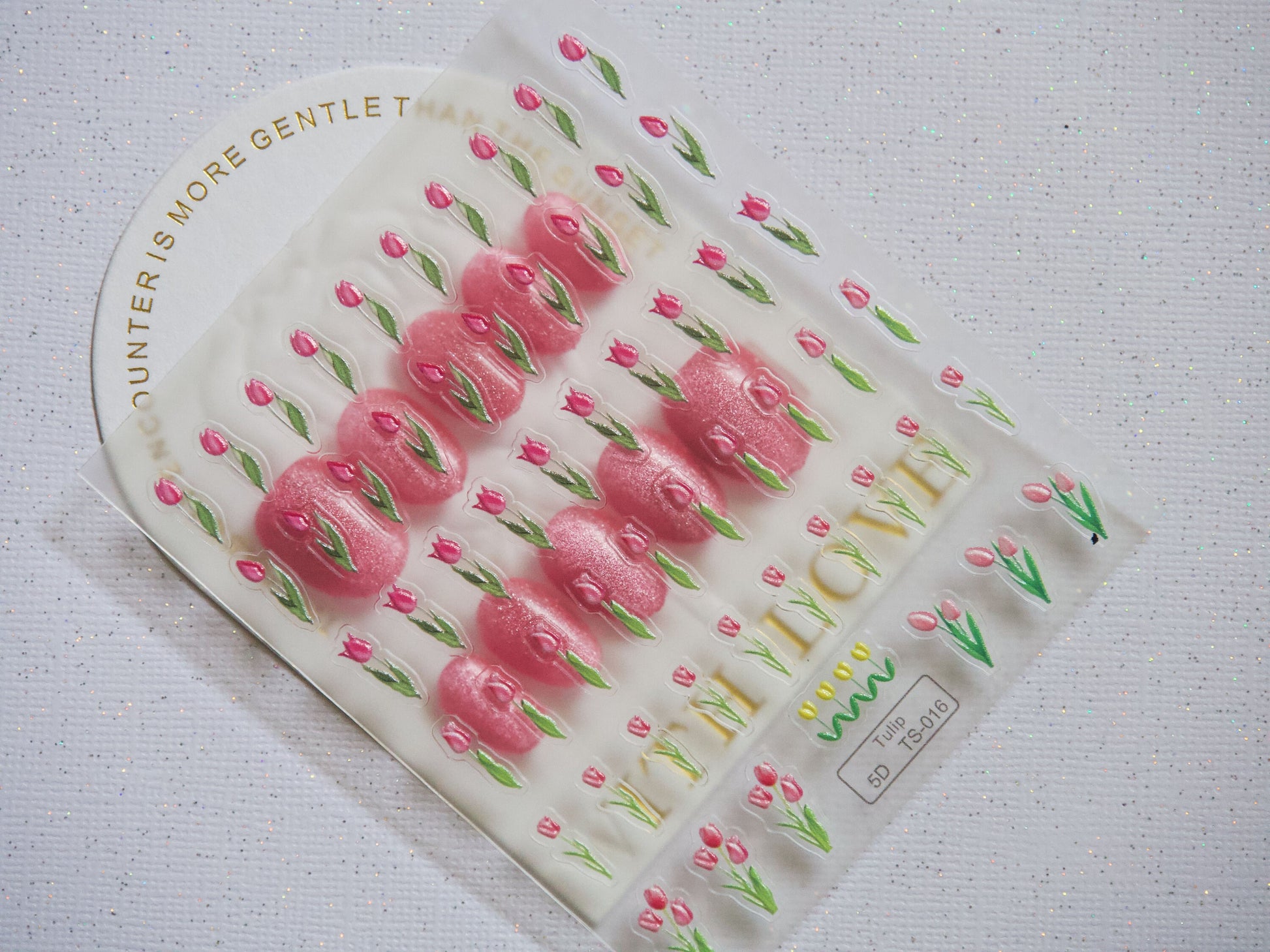 Floral Fantasy 3D Embossed Nail art Sticker/ Daffodil Sunflower Tulip Sunflower Lavender Nail Decals/ Blooming Bouquet Garden Manicure