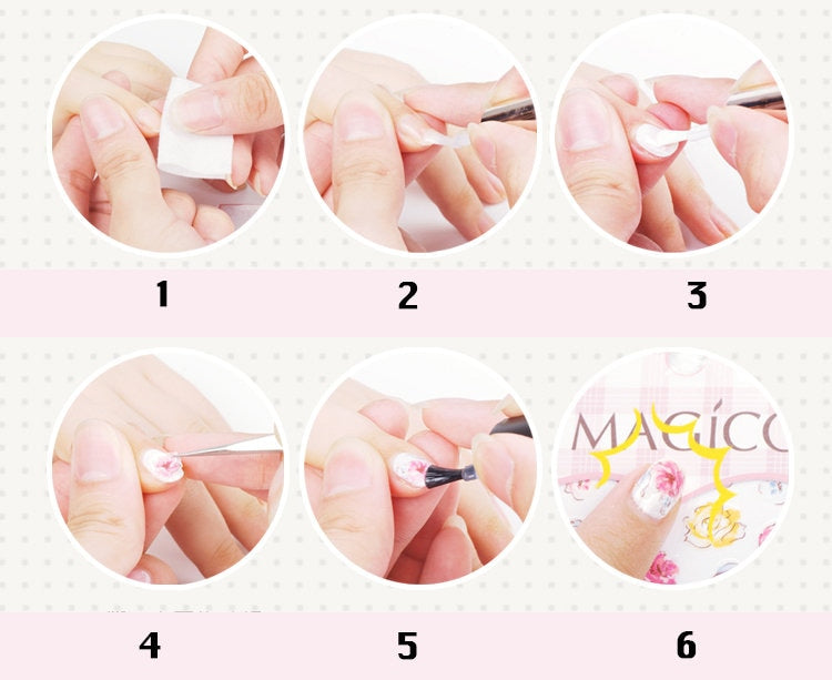Nail Stickers Logo Style Fashion Light Luxury Paper Beauty Head 3D Laser  Gold Nail Stickers DIY Stickers R365 Gold