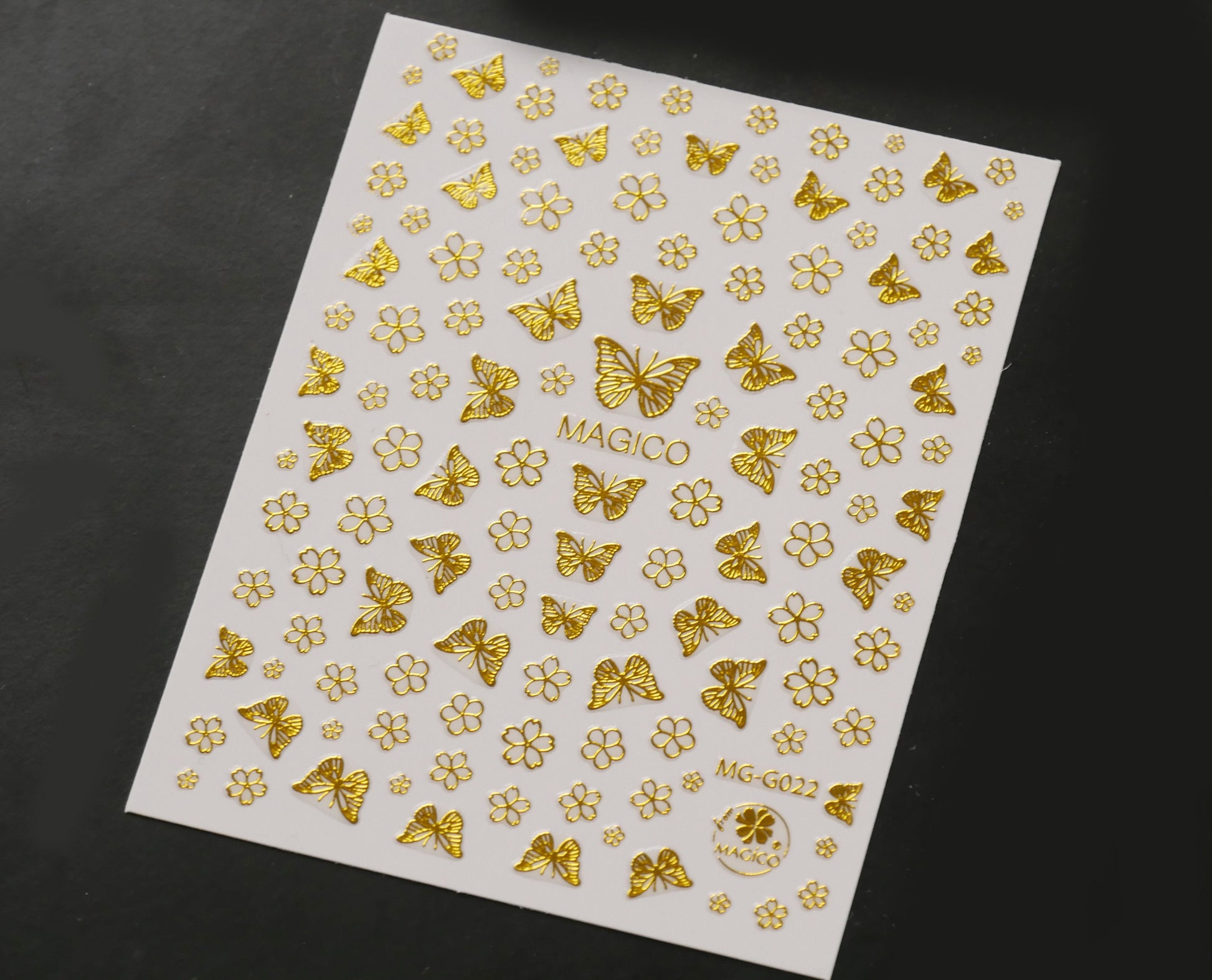 3D Spiritual Epoxy Resin Nail Sticker/ Mindful Nail art gold Stickers –  MakyNailSupply