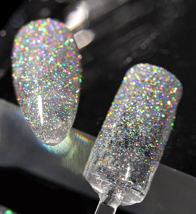 Buy Set of 6 Pastel Holographic Nail Glitter Set Exclusively on ILMP!