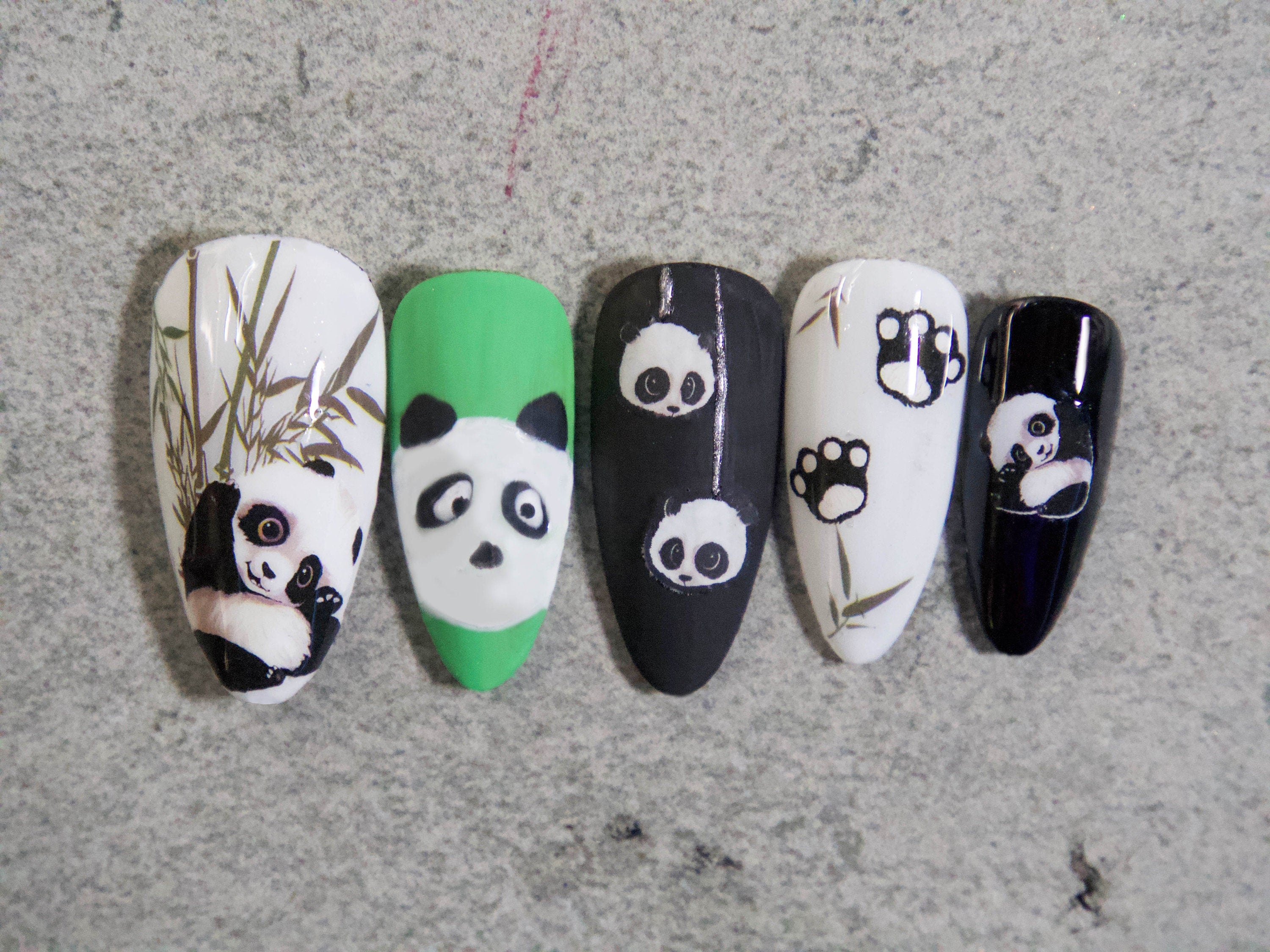 Causing nail art panda-monium for World Animal Day! 🐼 #gelishpro  #makethemgelish #gelish #gelishgelpolish #octobernails #autumnnails ... |  Instagram