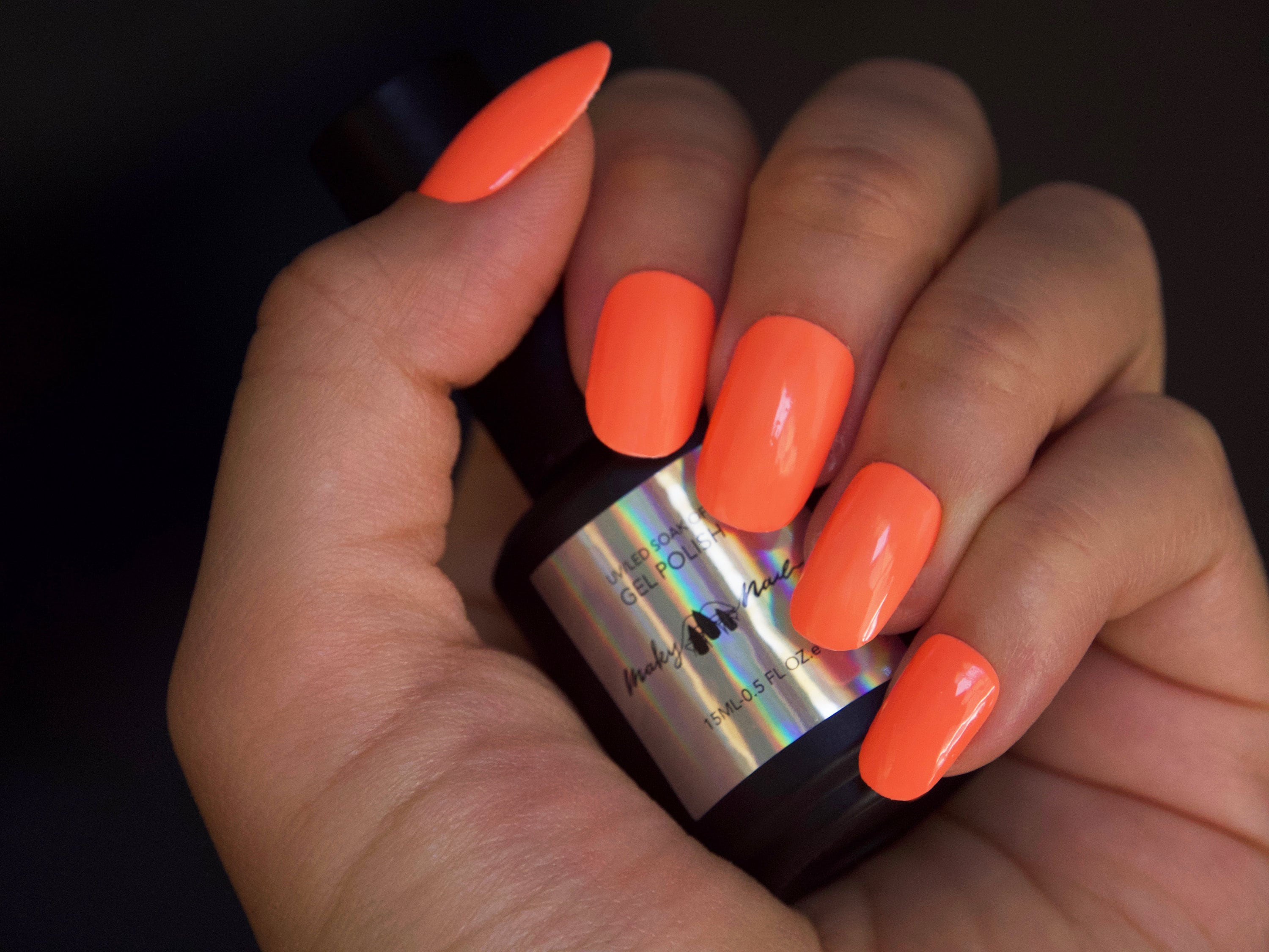 Neon Orange - Gel – YellowSnails