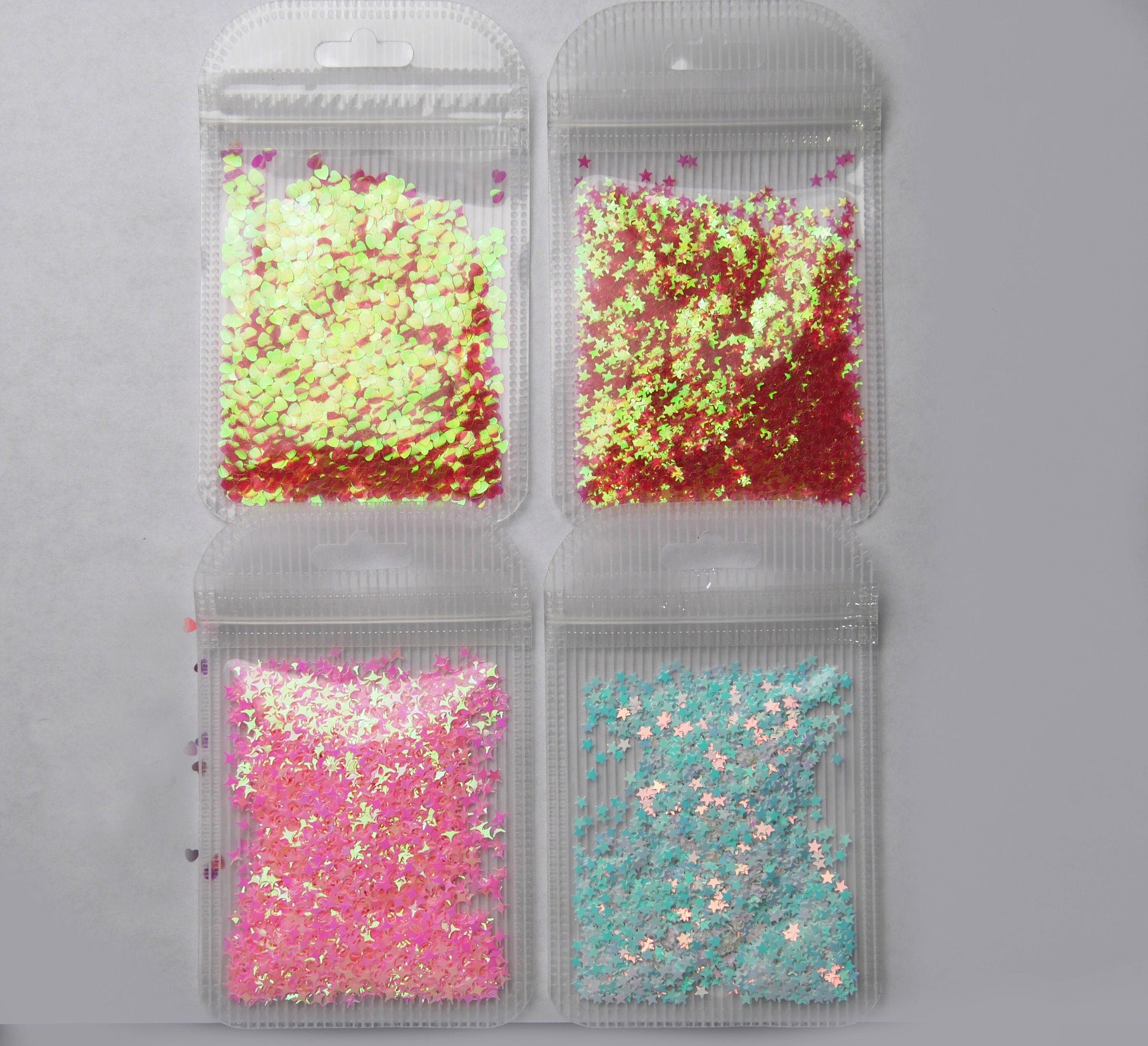 3g Mini Star Glitter Nail Flakes 3D DIY laser Sequins/ 3mm Halo Star Shaped Sequins Flakes for Nail Gel UV Resin Nail Polish