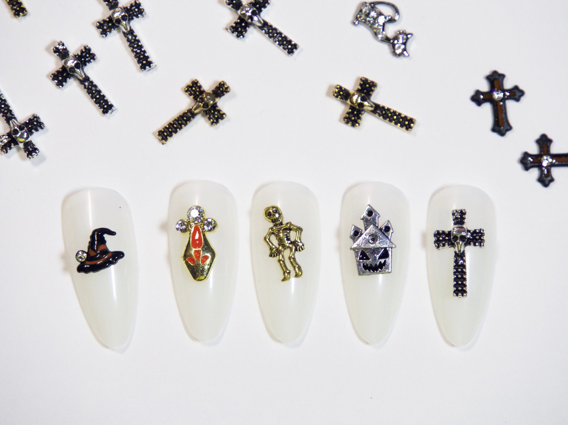 20pcs Halloween Theme nail decals