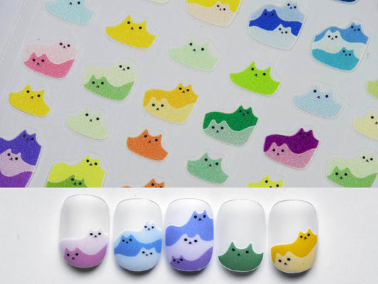 Cute Kitty Nail Stickers