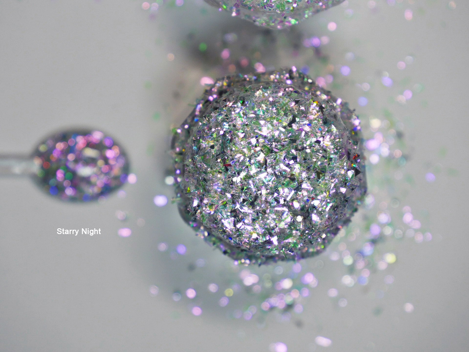 Opal Glitters Duochrome Flake Sequins For Nail Art Holographic Glitter  Titanium Nail Irregular Flakes Aurora Foils Manicure Supply